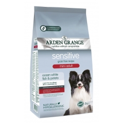 ARDEN GRANGE ADULT MINI SENSITIVE KARMA BEZ ZBÓŻ 2 KG